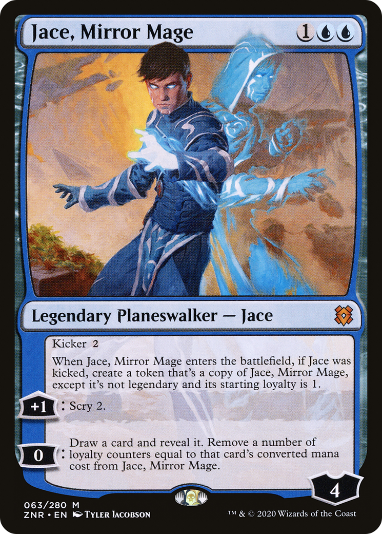 Jace, Mirror Mage [Zendikar Rising] Foil