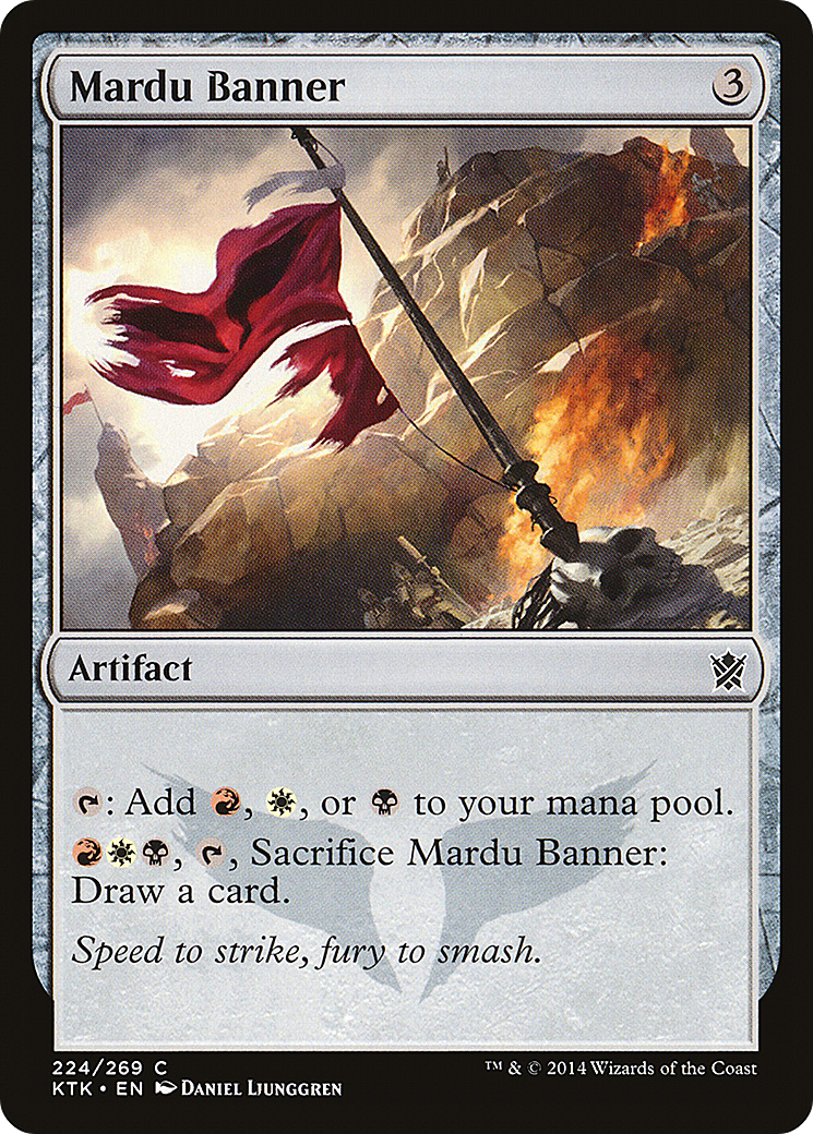 Mardu Banner [Khans of Tarkir] Foil