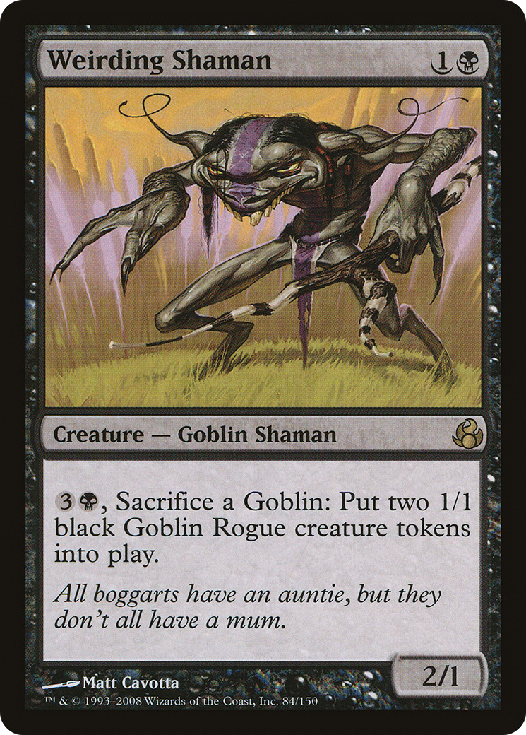 Weirding Shaman [Morningtide] Foil