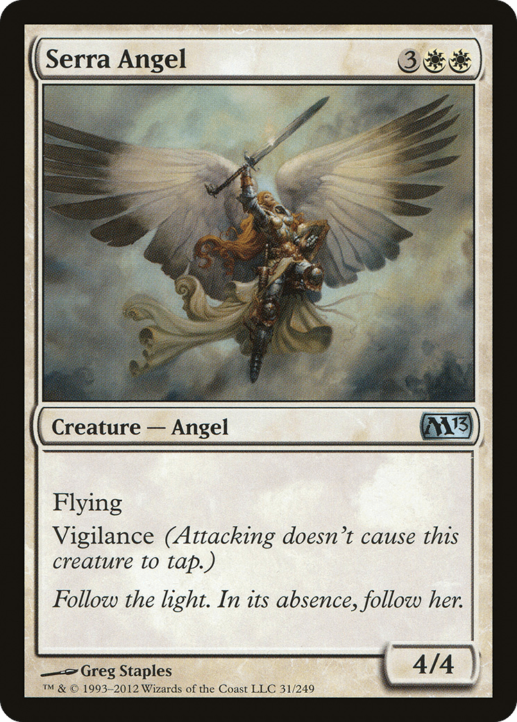 Serra Angel [Magic 2013] Foil