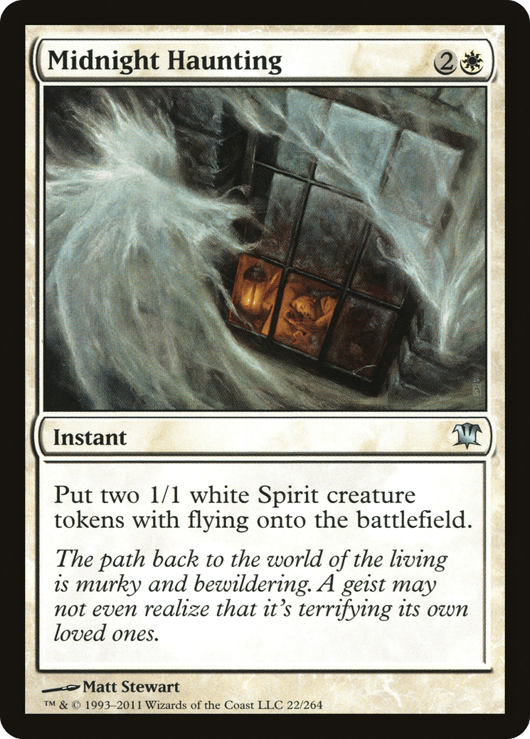 Midnight Haunting [Innistrad] Foil