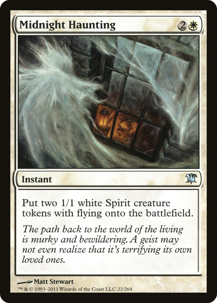 Midnight Haunting [Innistrad] Foil