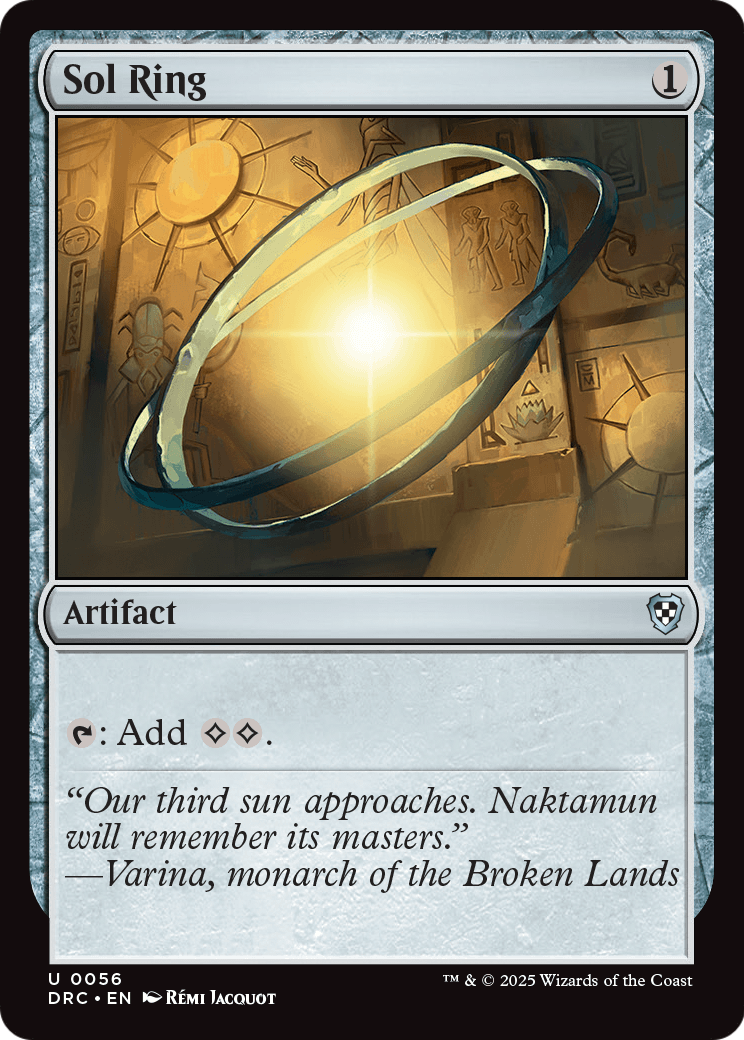 Sol Ring (0056) (-056) [Commander: Aetherdrift]