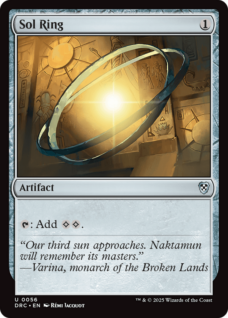 Sol Ring (0056) (-056) [Commander: Aetherdrift]
