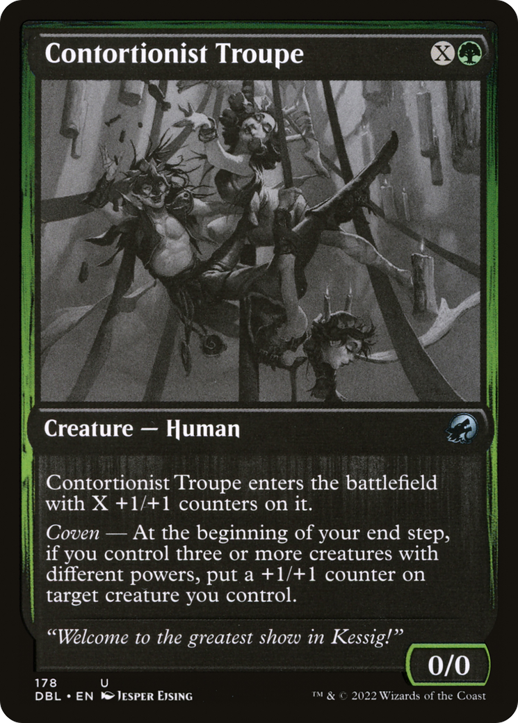Contortionist Troupe [Innistrad: Double Feature] Foil