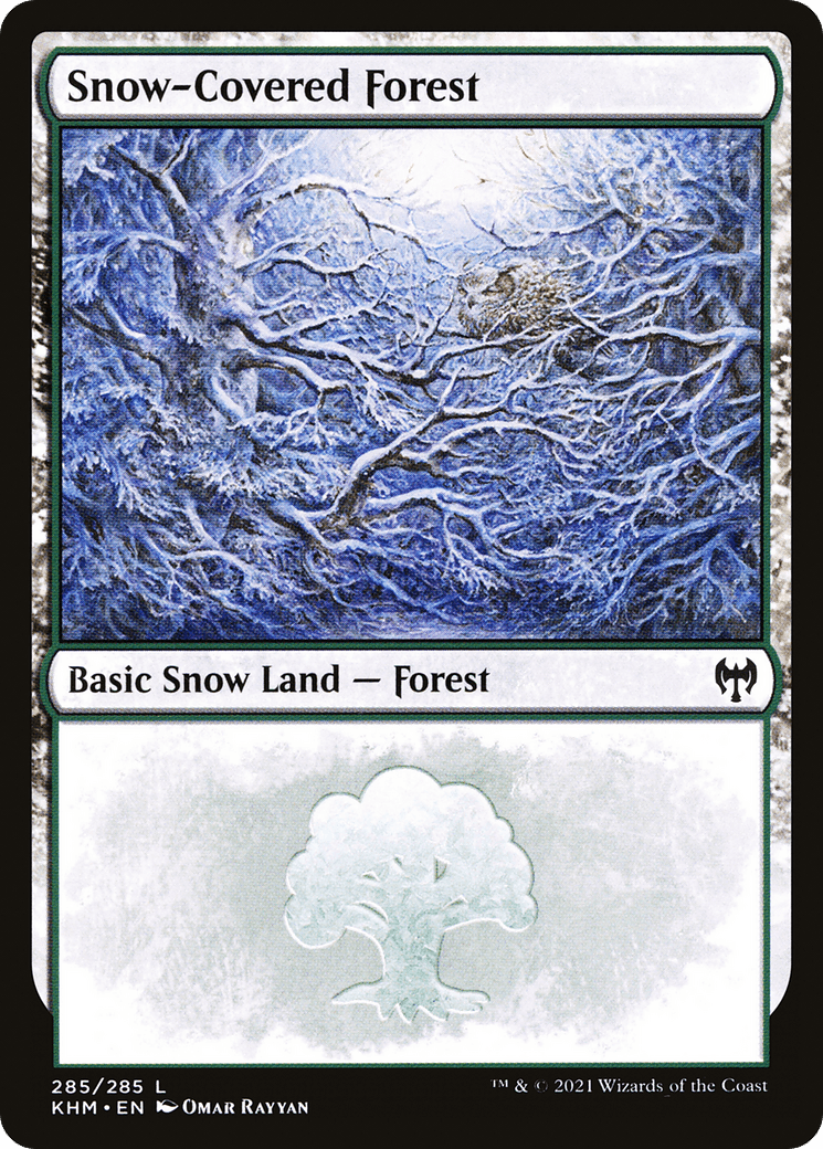 Snow-Covered Forest (285) [Kaldheim] Foil