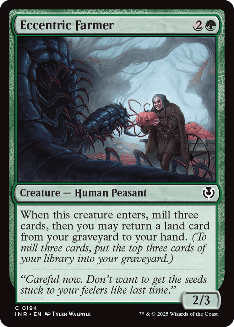 Eccentric Farmer (-194) [Innistrad Remastered]  Foil