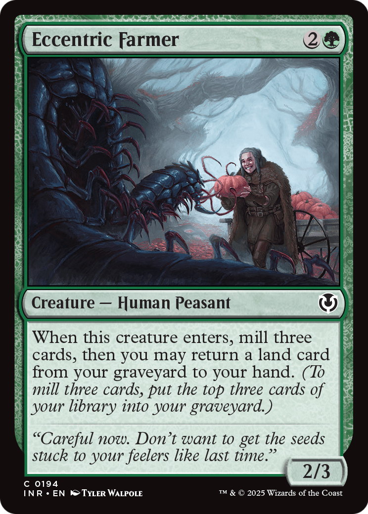 Eccentric Farmer (-194) [Innistrad Remastered]  Foil