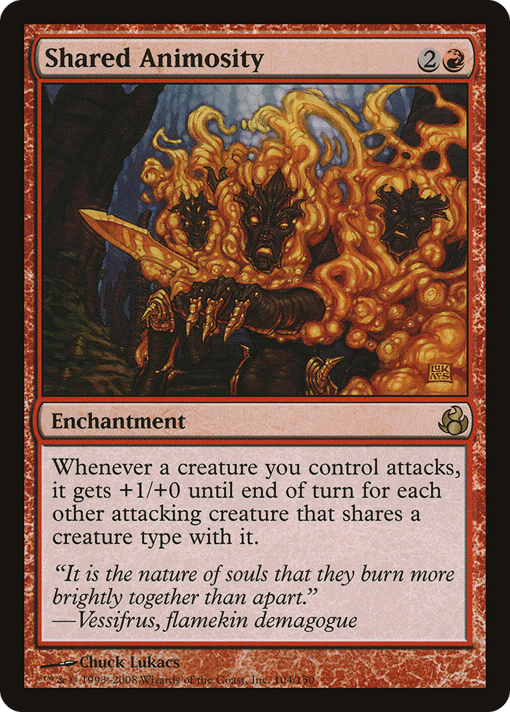 Shared Animosity [Morningtide] Foil