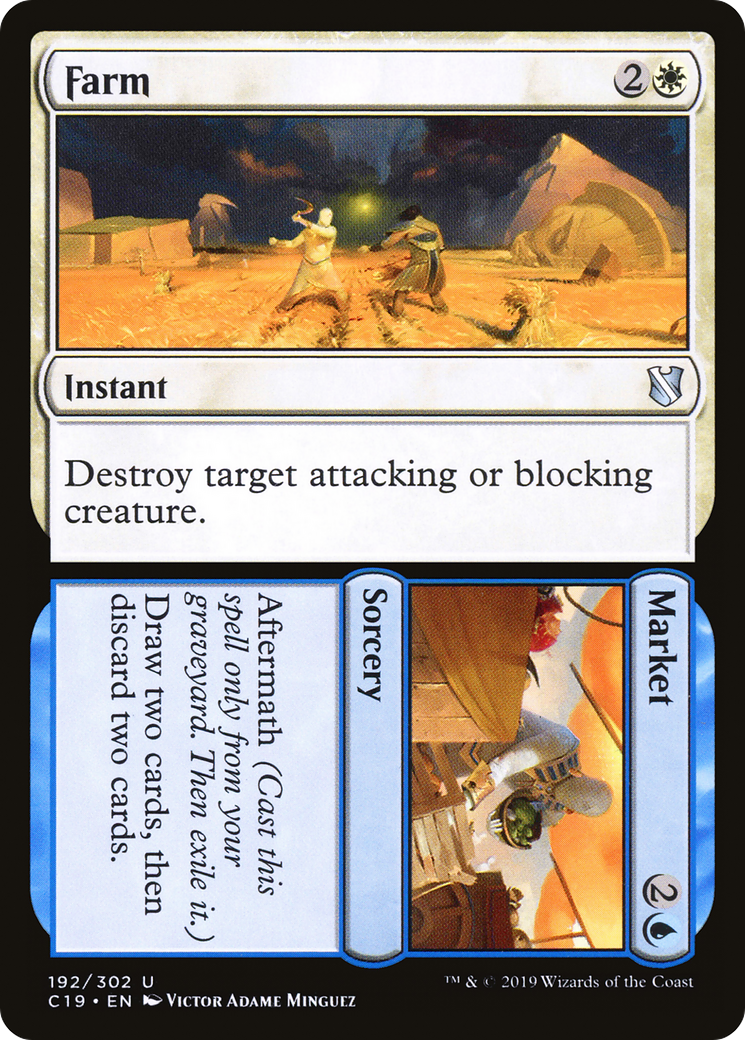 Farm // Market [Commander 2019]
