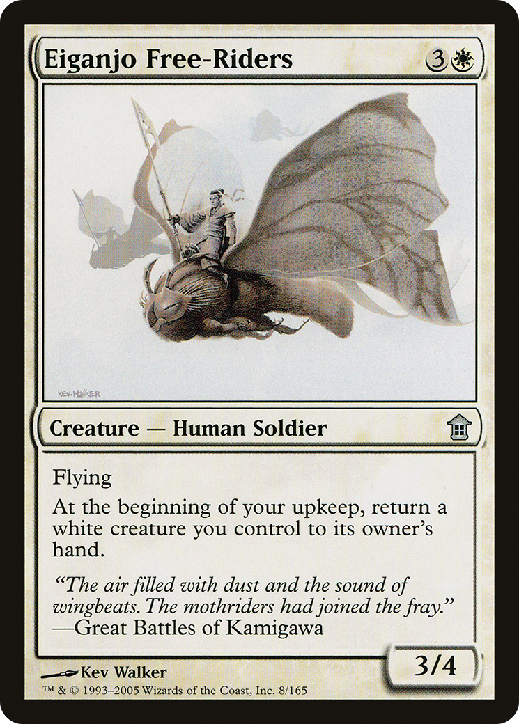 Eiganjo Free-Riders [Saviors of Kamigawa] Foil