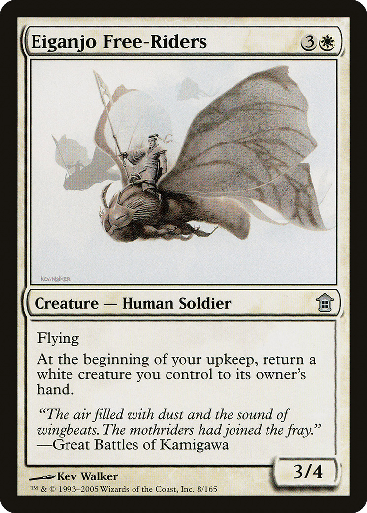 Eiganjo Free-Riders [Saviors of Kamigawa] Foil