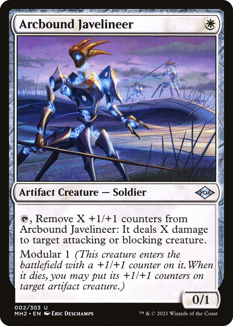 Arcbound Javelineer [Modern Horizons 2] Foil