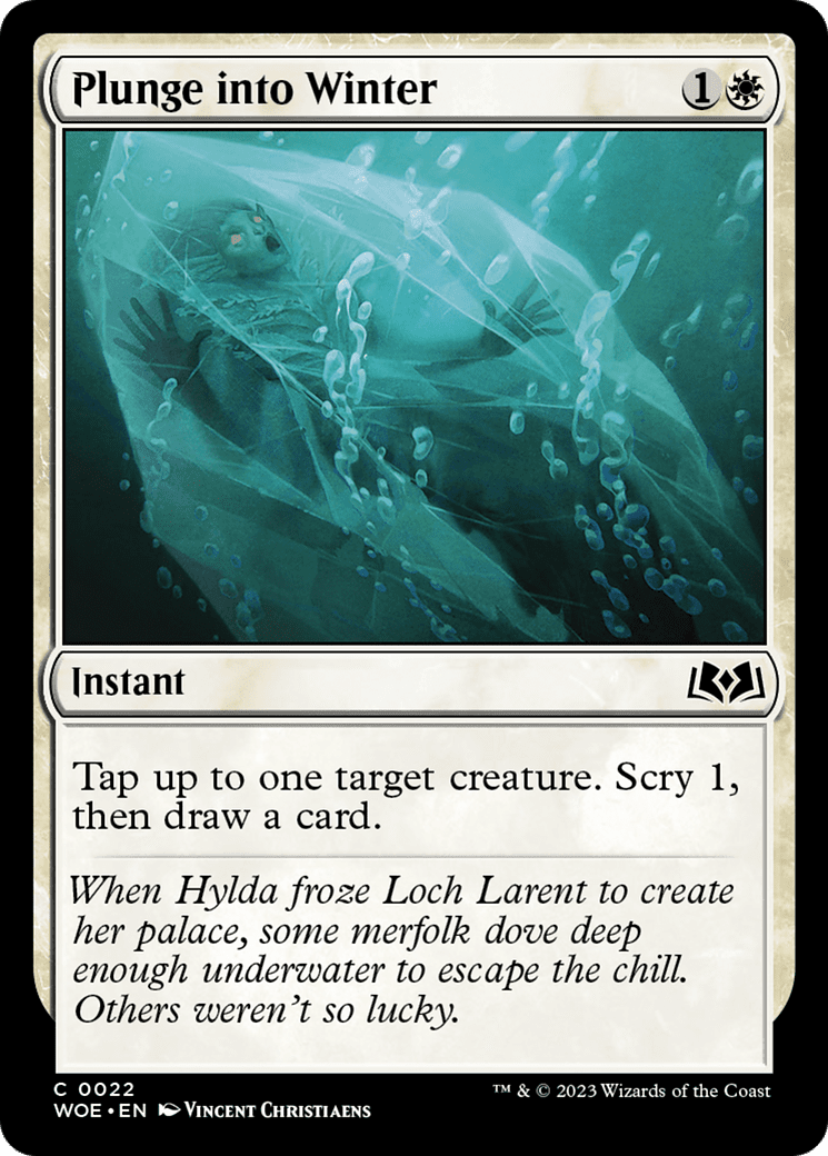 Plunge into Winter [Wilds of Eldraine] Foil