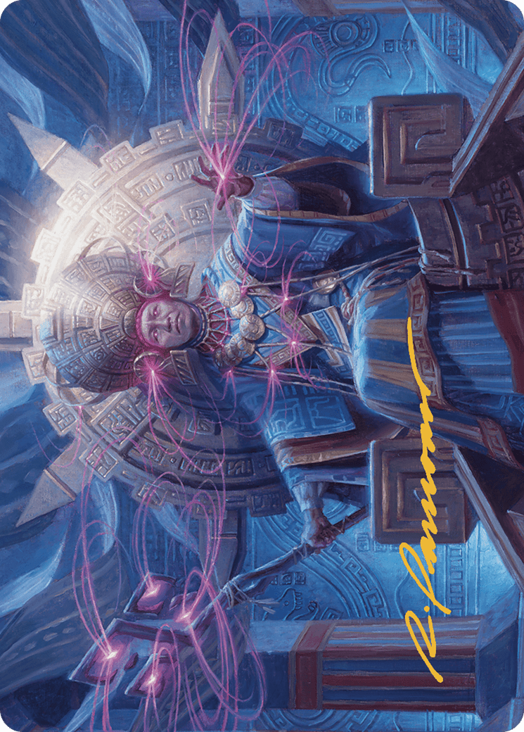 Akal Pakal, First Among Equals // Akal Pakal, First Among Equals (ALCI-008) - The Lost Caverns of Ixalan Art Series (Borderless) Foil