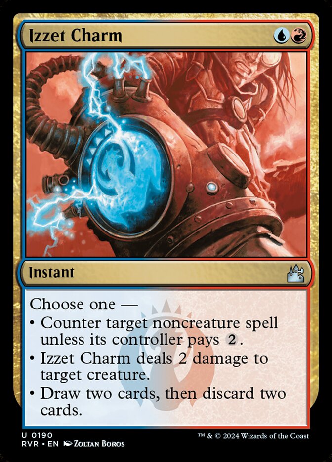Izzet Charm 190 (Ravnica Remastered)  - Foil