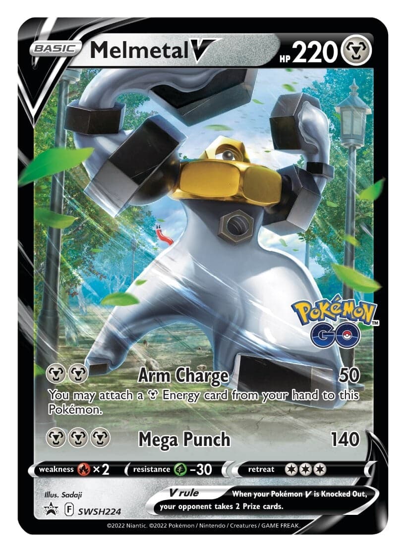 Melmetal V SWSH224/307 - SWSH Sword & Shield Promo Cards Holofoil