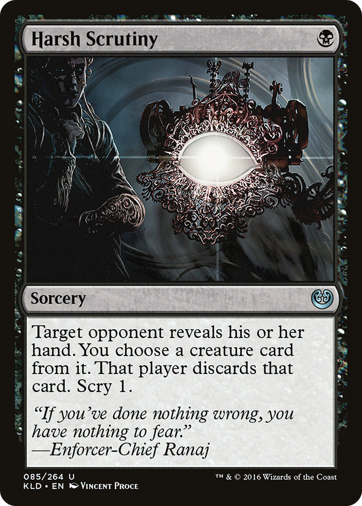Harsh Scrutiny [Kaladesh] Foil