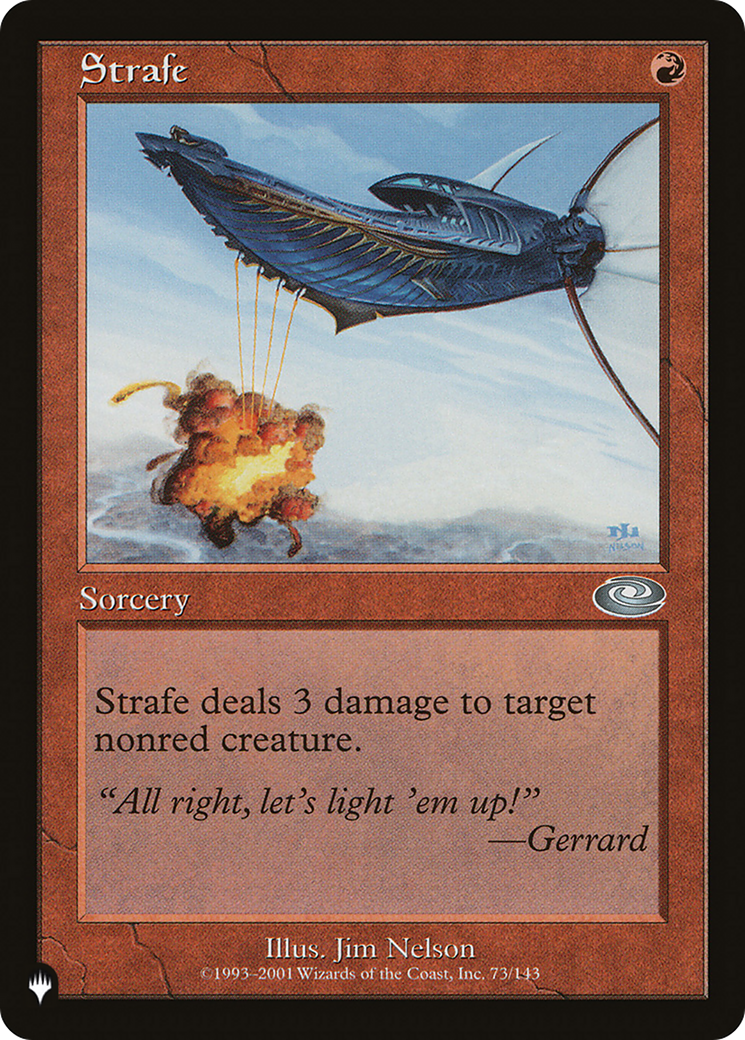 Strafe |  (PLS-73) [The List]