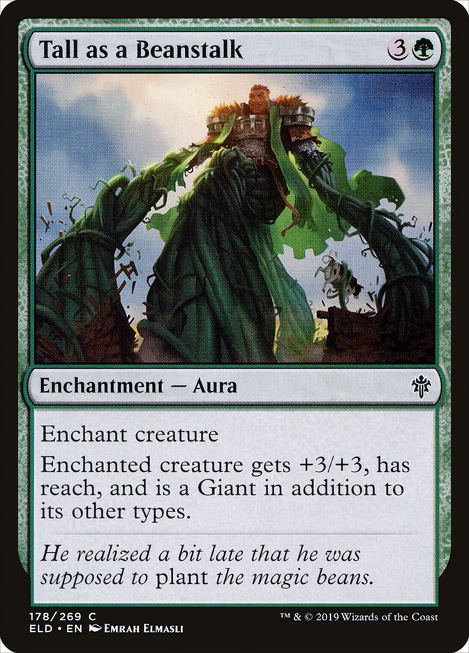 Tall as a Beanstalk 178 (Throne of Eldraine)  - Foil