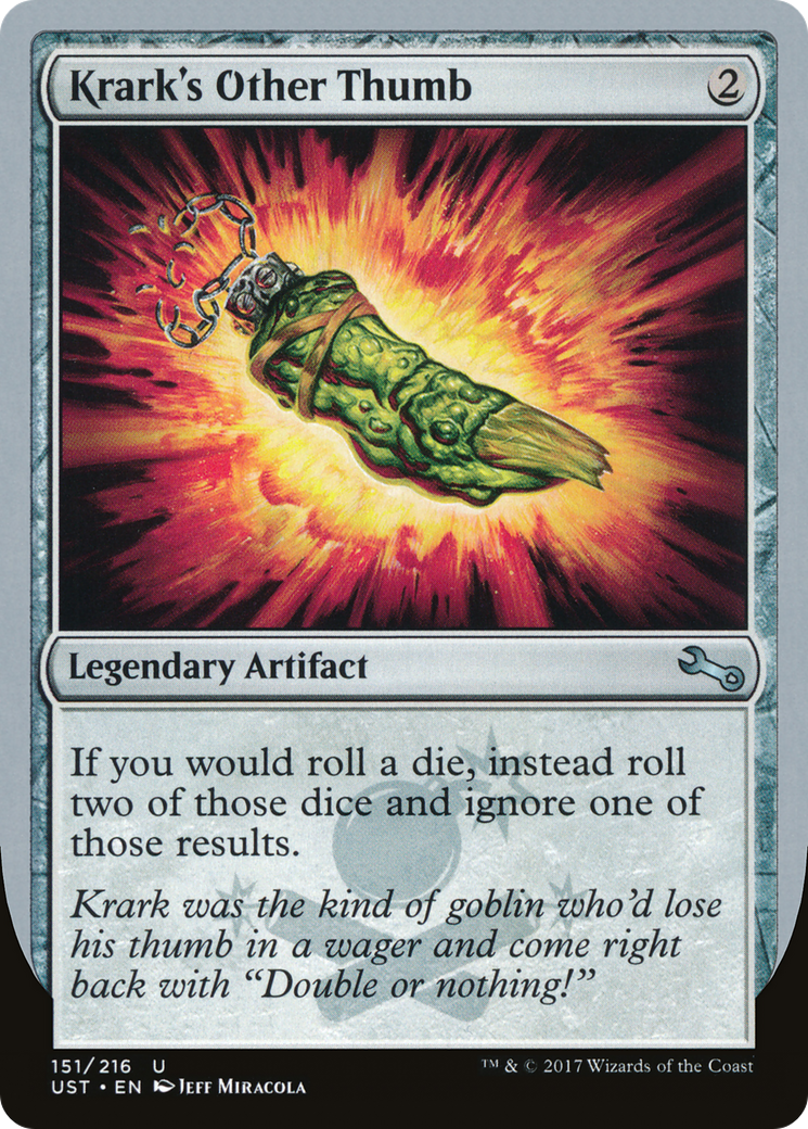 Krark's Other Thumb [Unstable] Foil