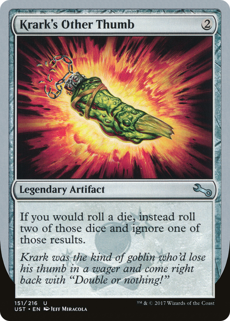 Krark's Other Thumb [Unstable] Foil