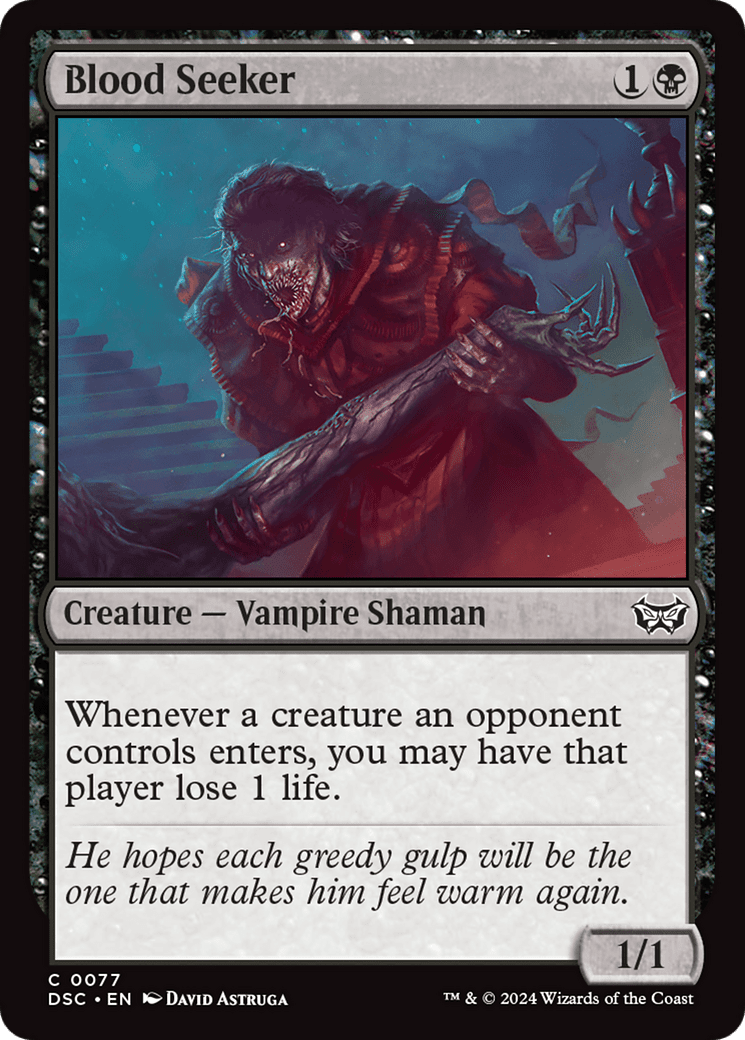 Blood Seeker [Duskmourn: House of Horror Commander]