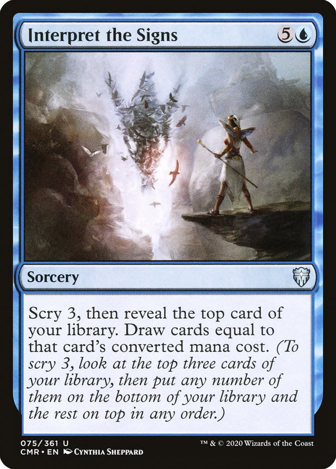 Interpret the Signs 75 (Commander Legends) 