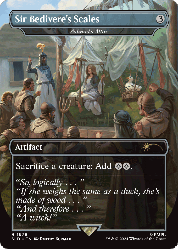 Sir Bedivere's Scales - Ashnod's Altar [Secret Lair Drop Series] Foil