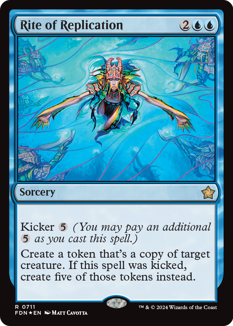 Rite of Replication (FDN-711) - Foundations Foil