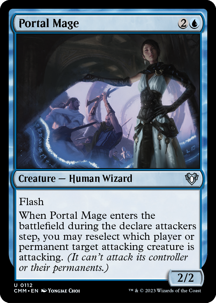 Portal Mage [Commander Masters] Foil