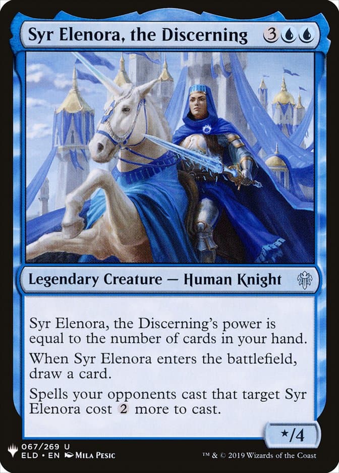 Syr Elenora, the Discerning |  (ELD-67) [The List]