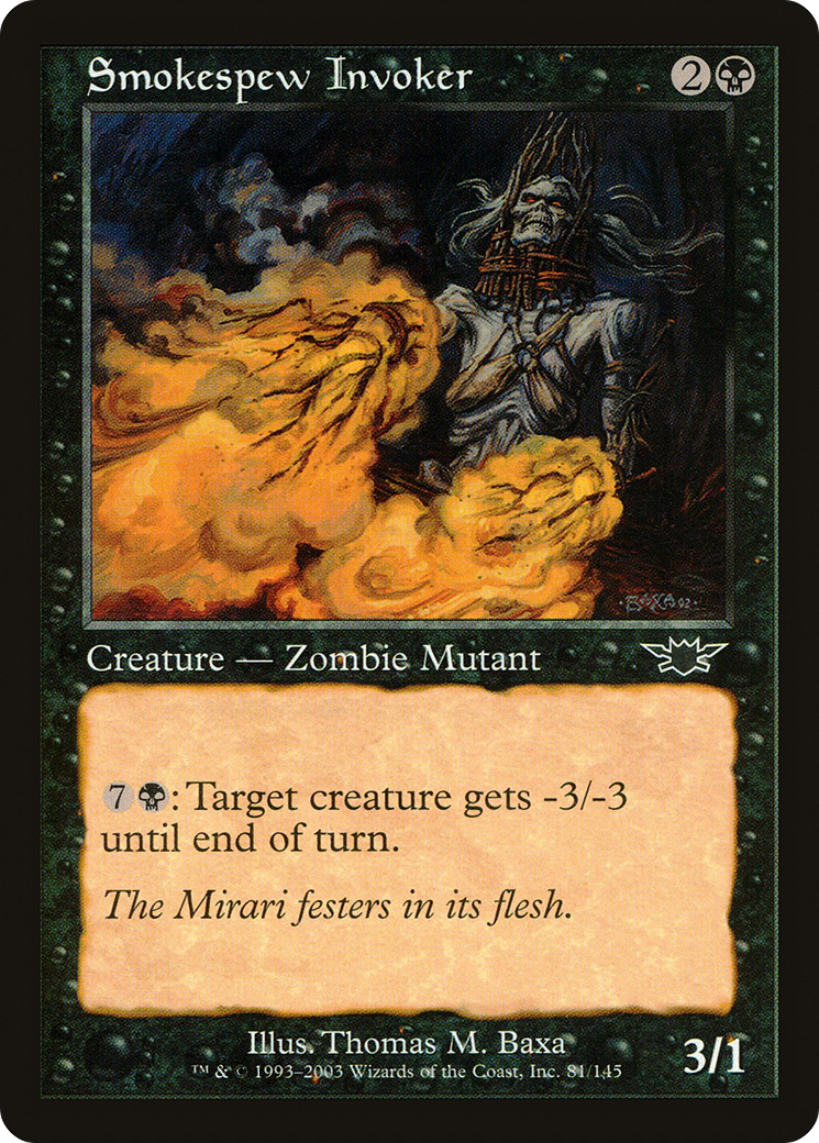 Smokespew Invoker [Legions] Foil