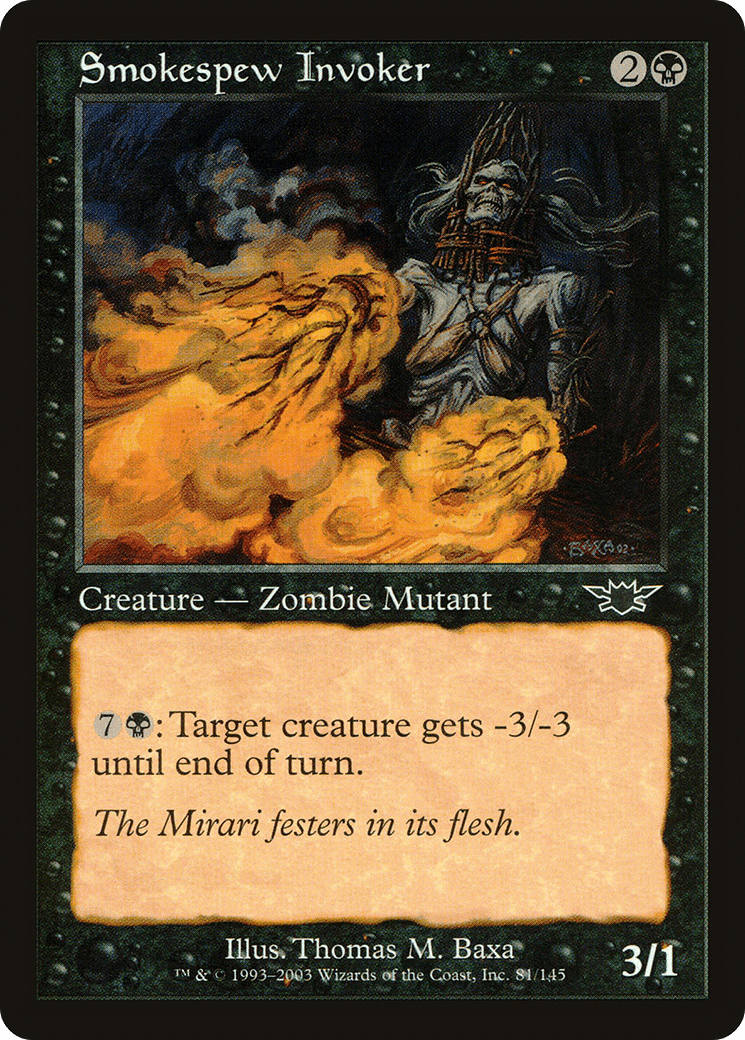 Smokespew Invoker [Legions] Foil