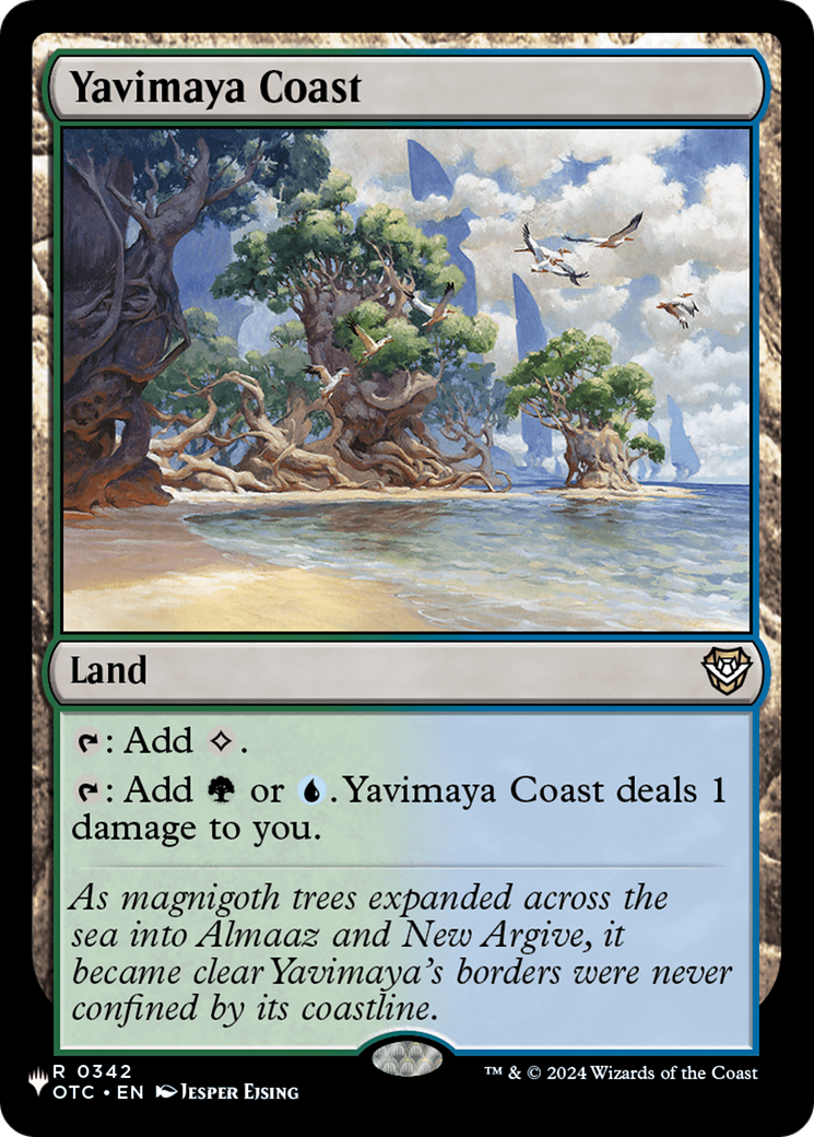 Yavimaya Coast |  (OTC-342) [The List]