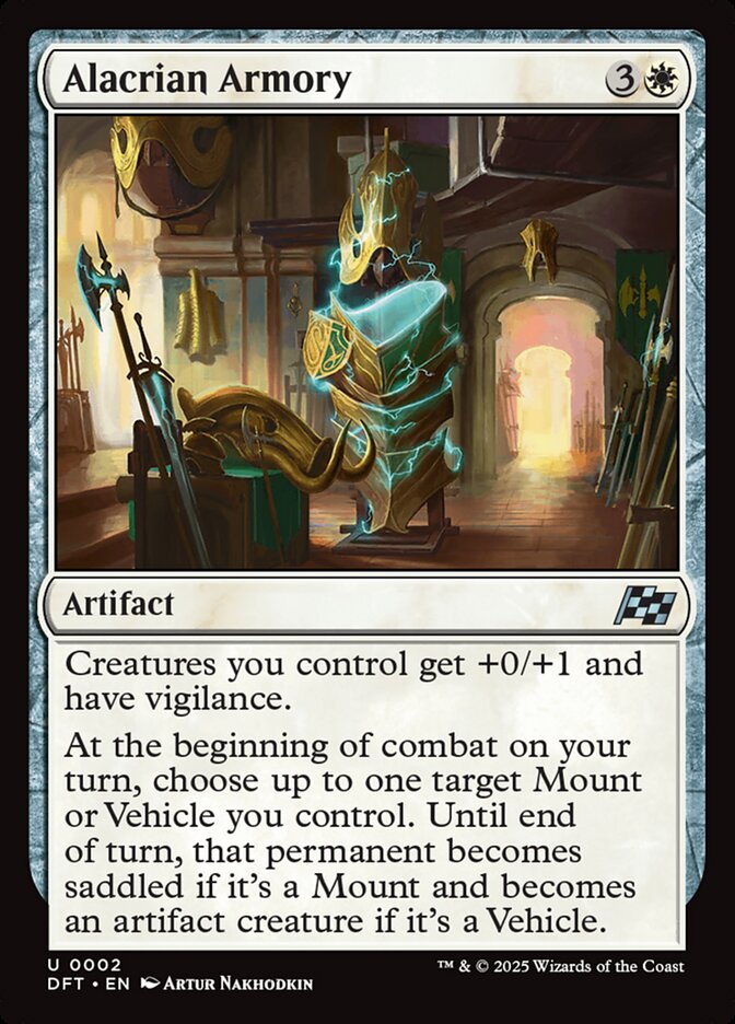 Alacrian Armory 2/291 (Aetherdrift)  - Foil