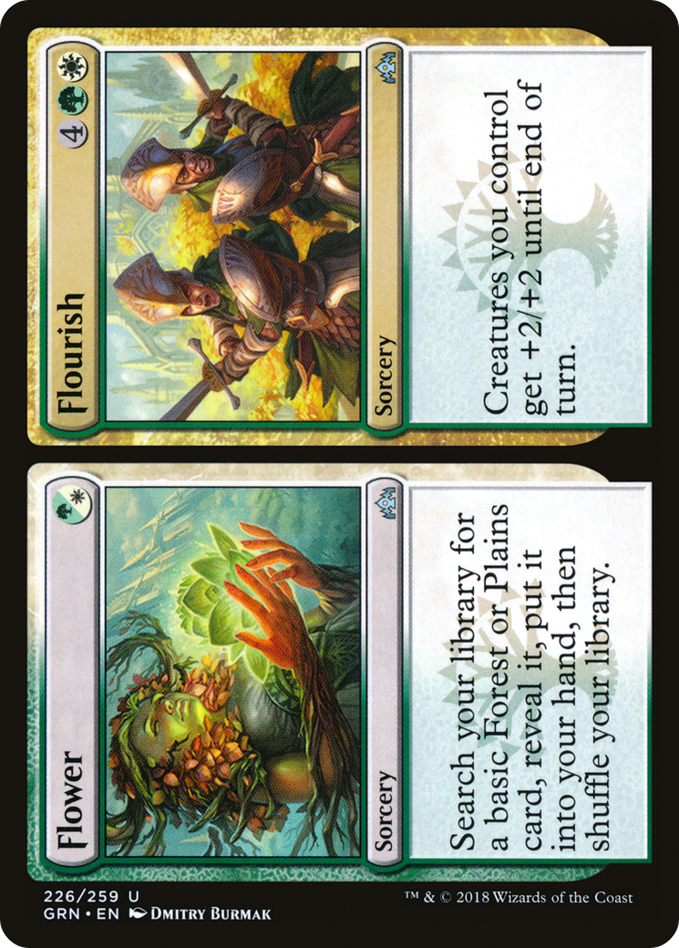Flower // Flourish [Guilds of Ravnica] Foil