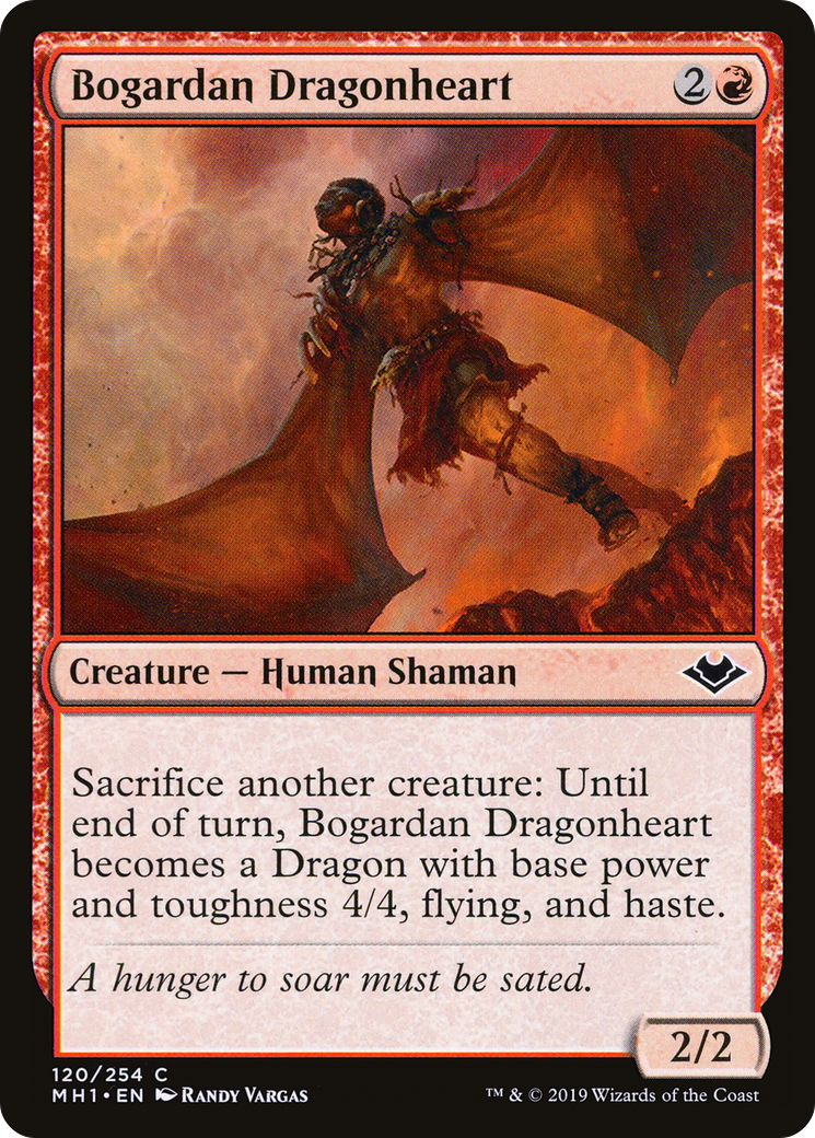 Bogardan Dragonheart [Modern Horizons] Foil
