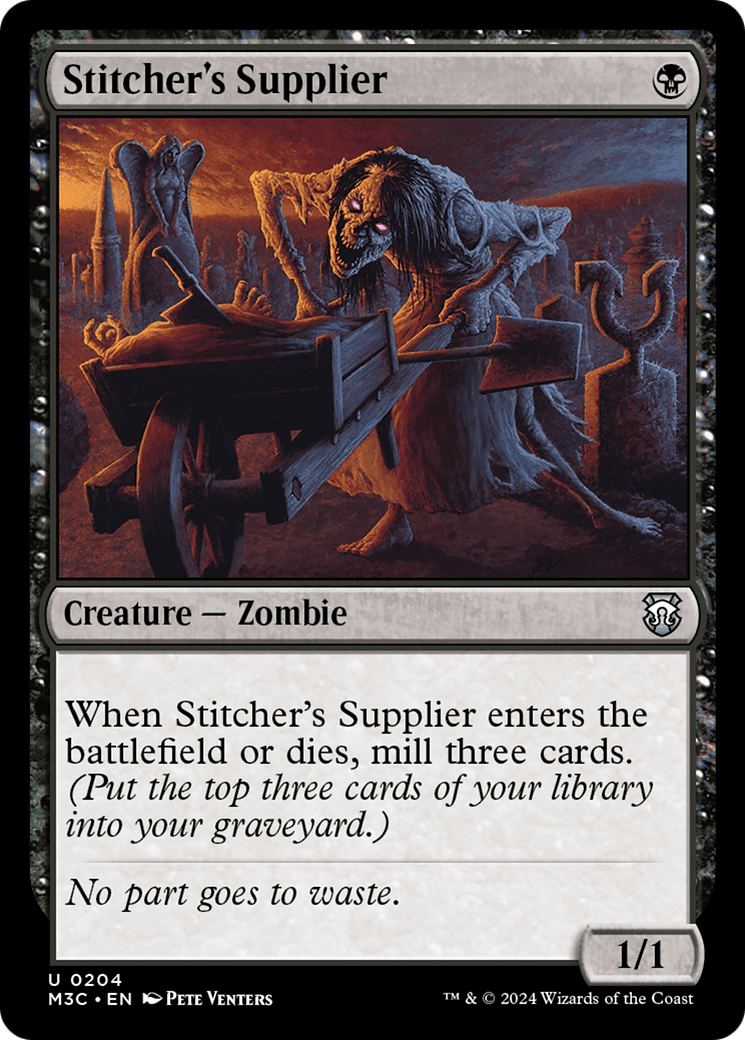 Stitcher's Supplier (M3C-204) - Modern Horizons 3 Commander Foil