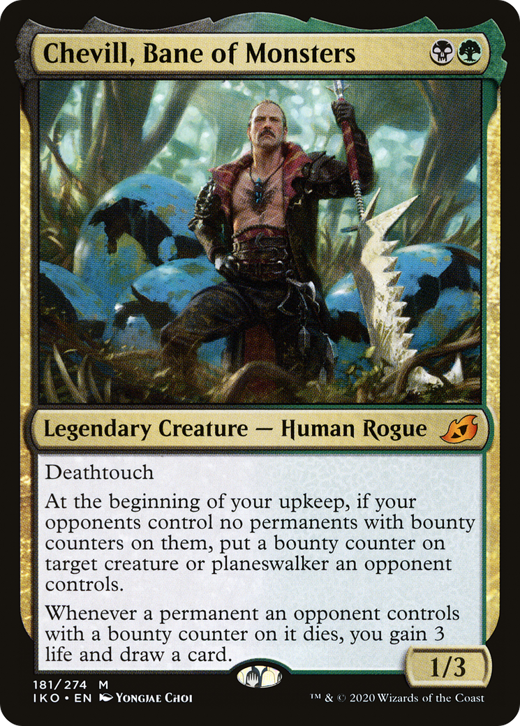 Chevill, Bane of Monsters [Ikoria: Lair of Behemoths] Foil