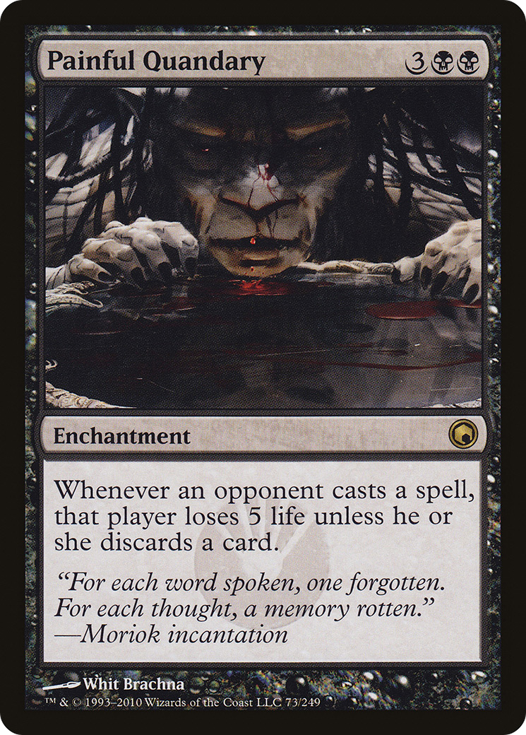 Painful Quandary [Scars of Mirrodin] Foil