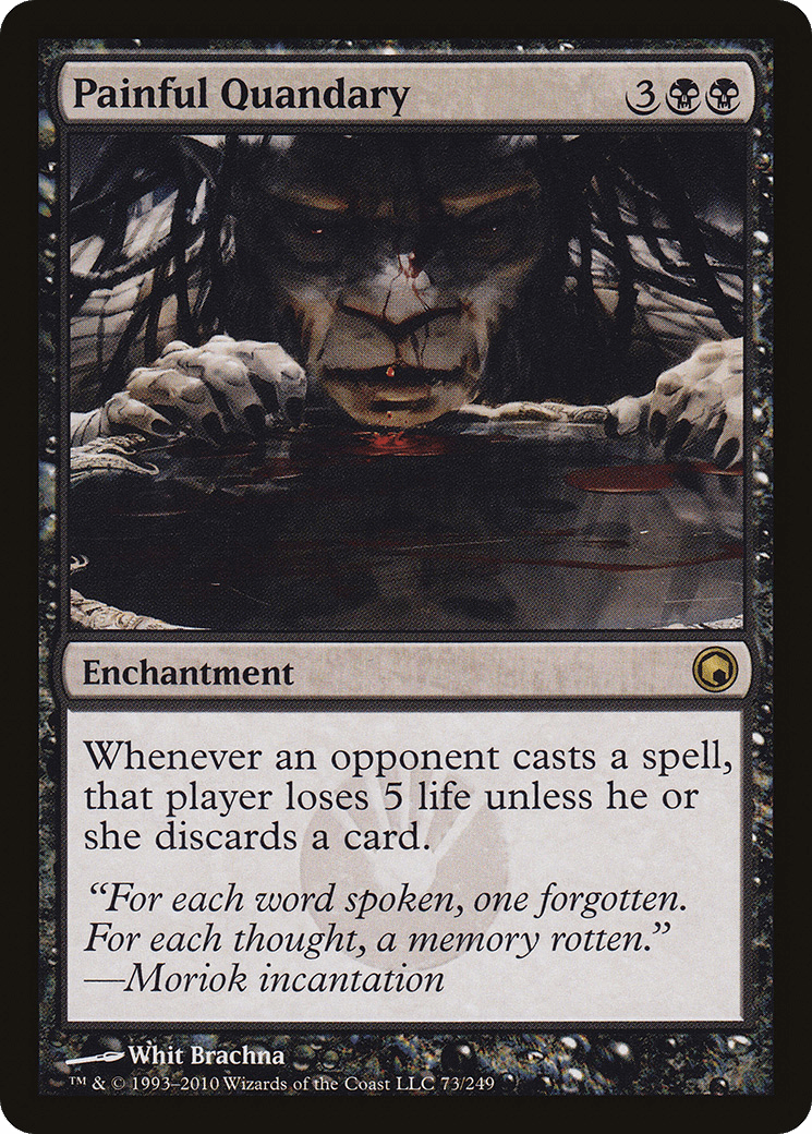 Painful Quandary [Scars of Mirrodin] Foil