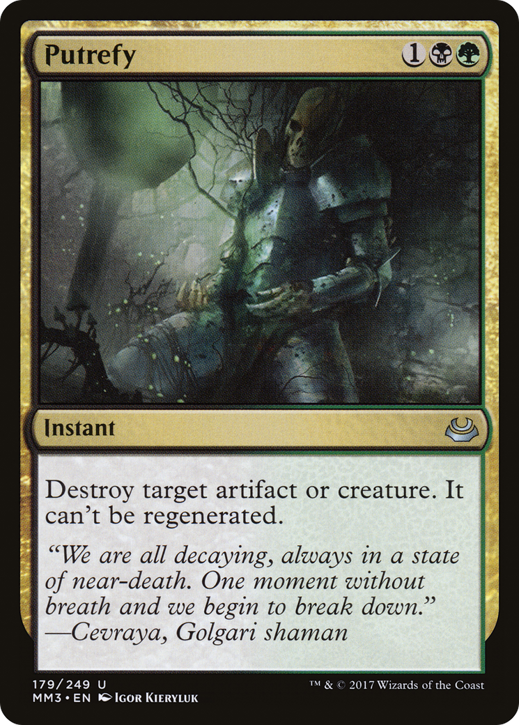 Putrefy [Modern Masters 2017] Foil