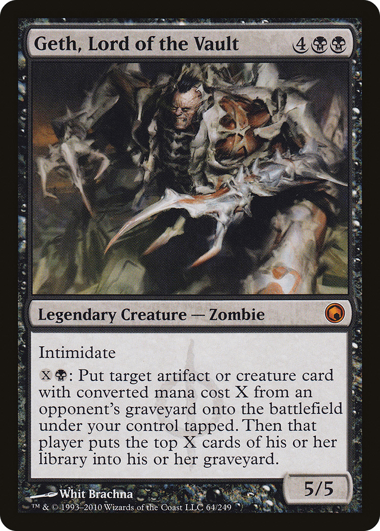 Geth, Lord of the Vault [Scars of Mirrodin] Foil