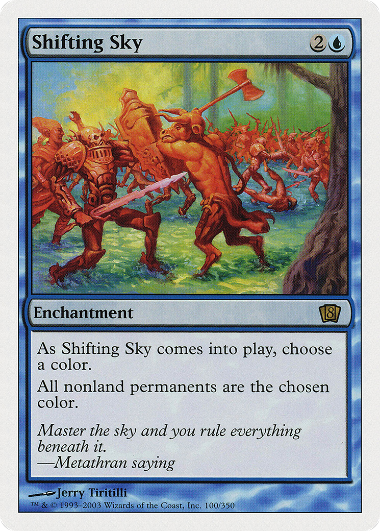 Shifting Sky [Eighth Edition] Foil