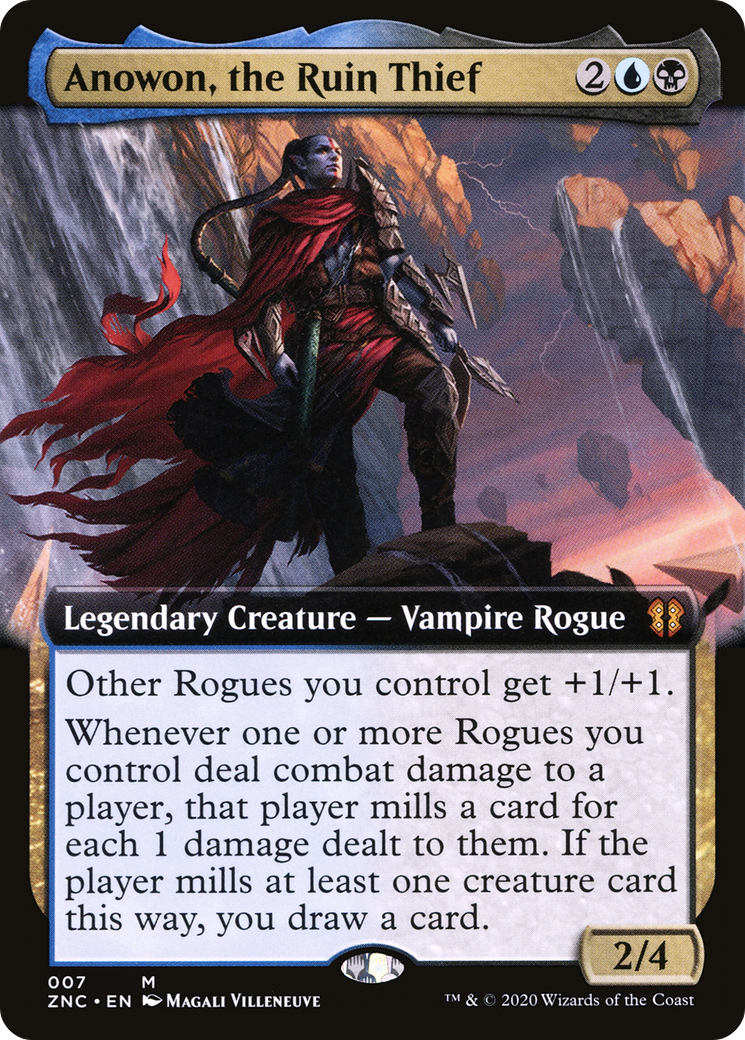 Anowon, the Ruin Thief (Extended Art) [Zendikar Rising Commander] Foil