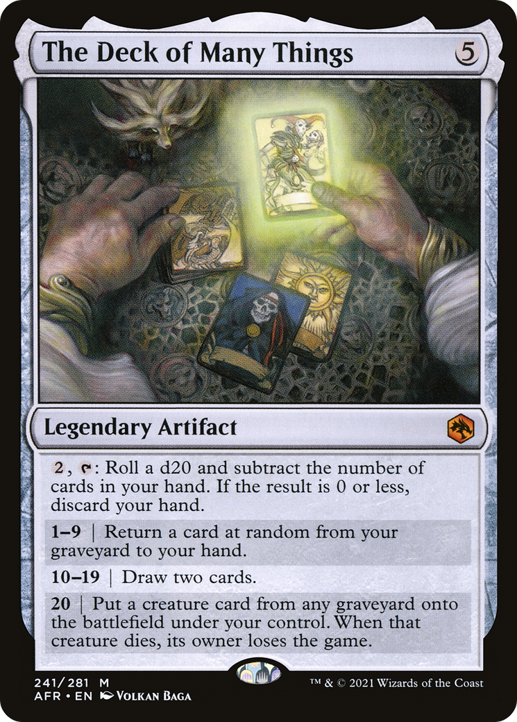 The Deck of Many Things [Dungeons & Dragons: Adventures in the Forgotten Realms] Foil