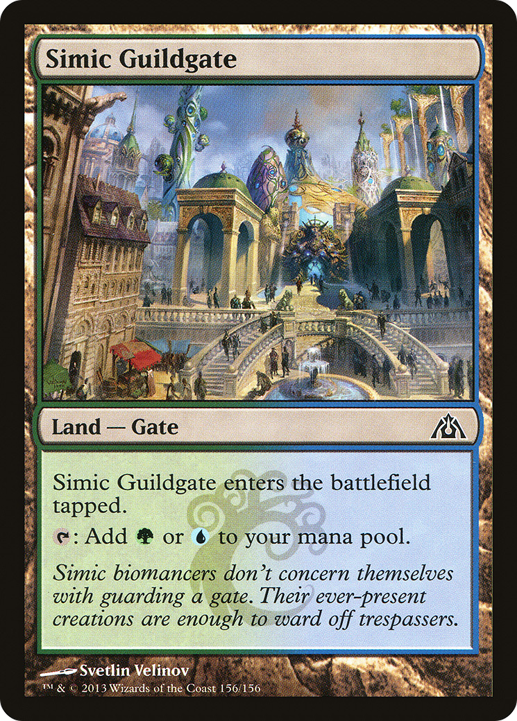 Simic Guildgate [Dragon's Maze] Foil