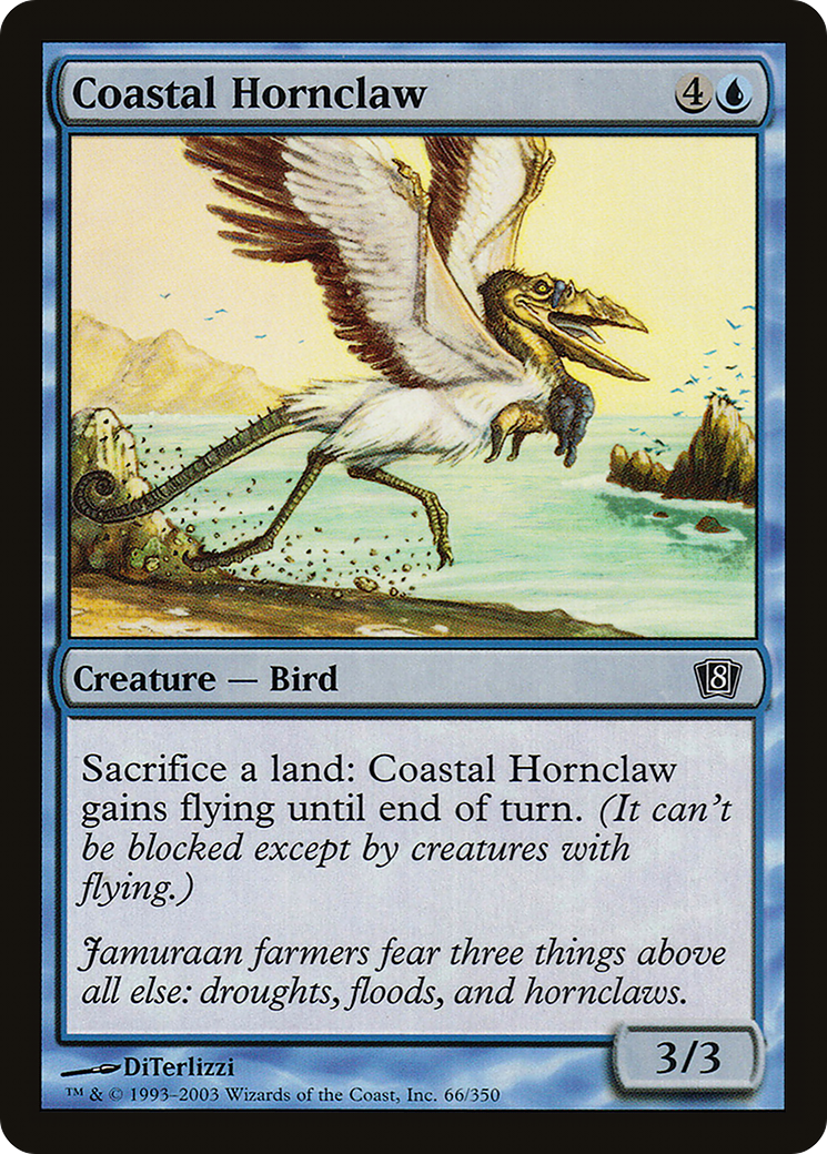 Coastal Hornclaw [Eighth Edition] Foil