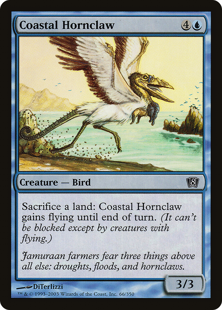 Coastal Hornclaw [Eighth Edition] Foil